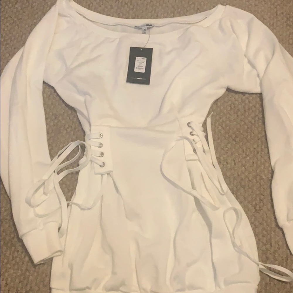 Fashionnova rise and grind corset dress